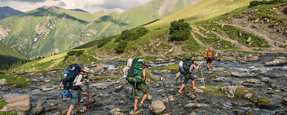 Buchen Sie unvergessliche Wanderferien und Trekkingreisen in Kirgistan
