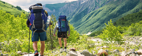 Trekkingreisen und Wandererlebnisse in der Bergwelt Georgiens
