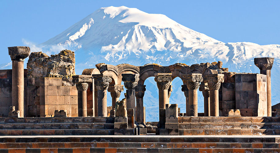 Zvartnots Tempel in Armenien Armenien Kulturreisen Zvartnots Tempel