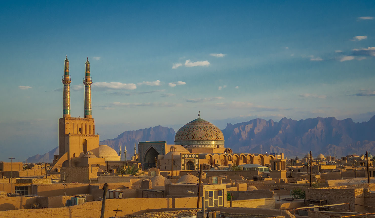 Aussicht Yazd Iran